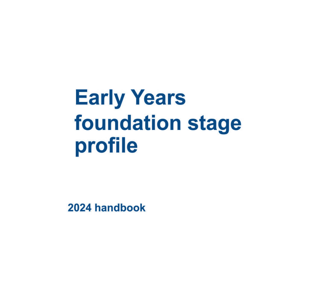 EYFS Profile Handbook 2024 Early Years Consultant Serena Caine